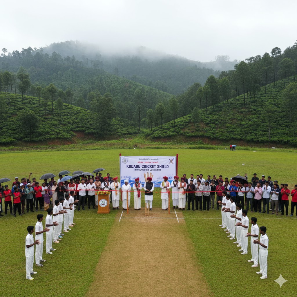 Cricket match inaugurated